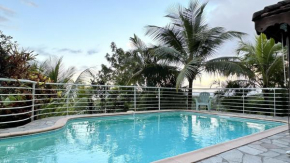 La Pagerie, joli bas de villa avec piscine au calme à 5 minutes de la plage